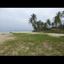 Fischerhäuser am Strand